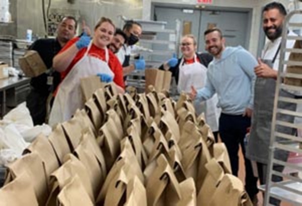 Charity food bags