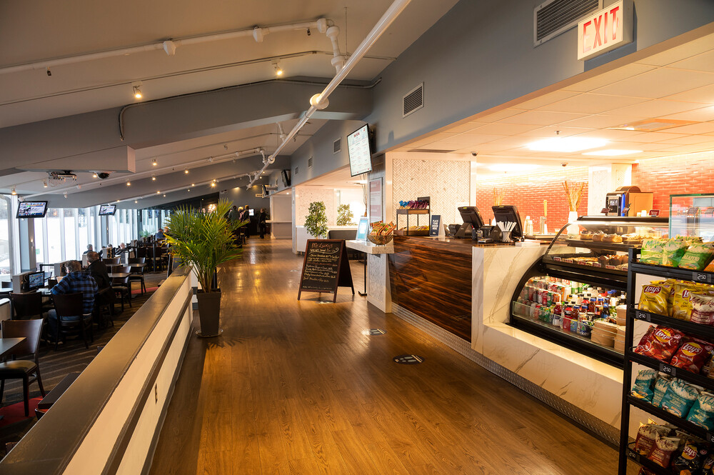 Mr. Lucky's restaurant interior