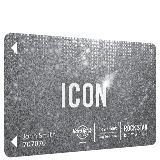 Icon Rock Star Rewards card