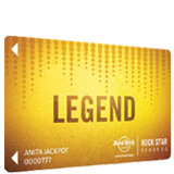Legend Rock Star Rewards card