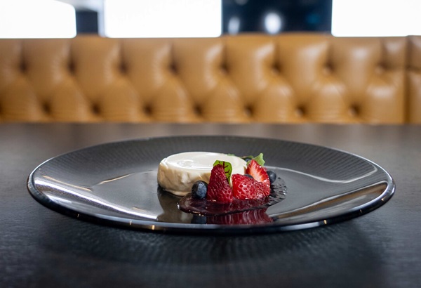 dessert dish at Caffe Italiano